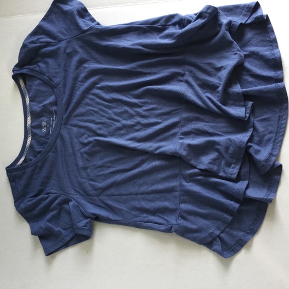 GILLIGAN & O’MALLEY Blue Peplum Night Shirt Size S - Picture 5 of 8